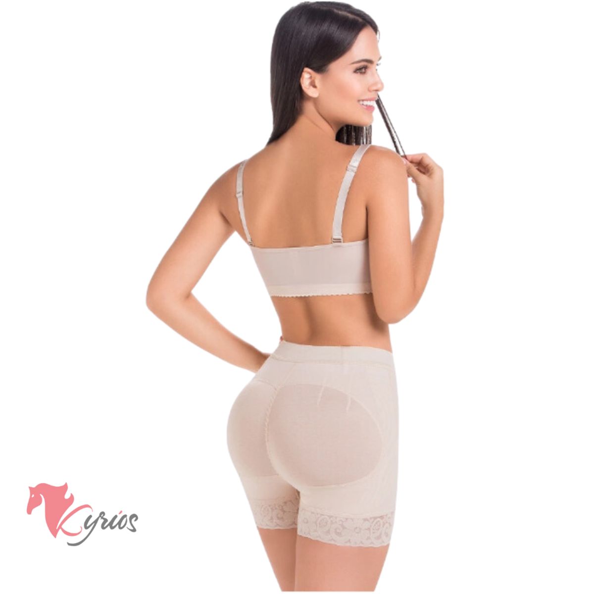 NO LOGO - Short Alto Levanta Glúteos