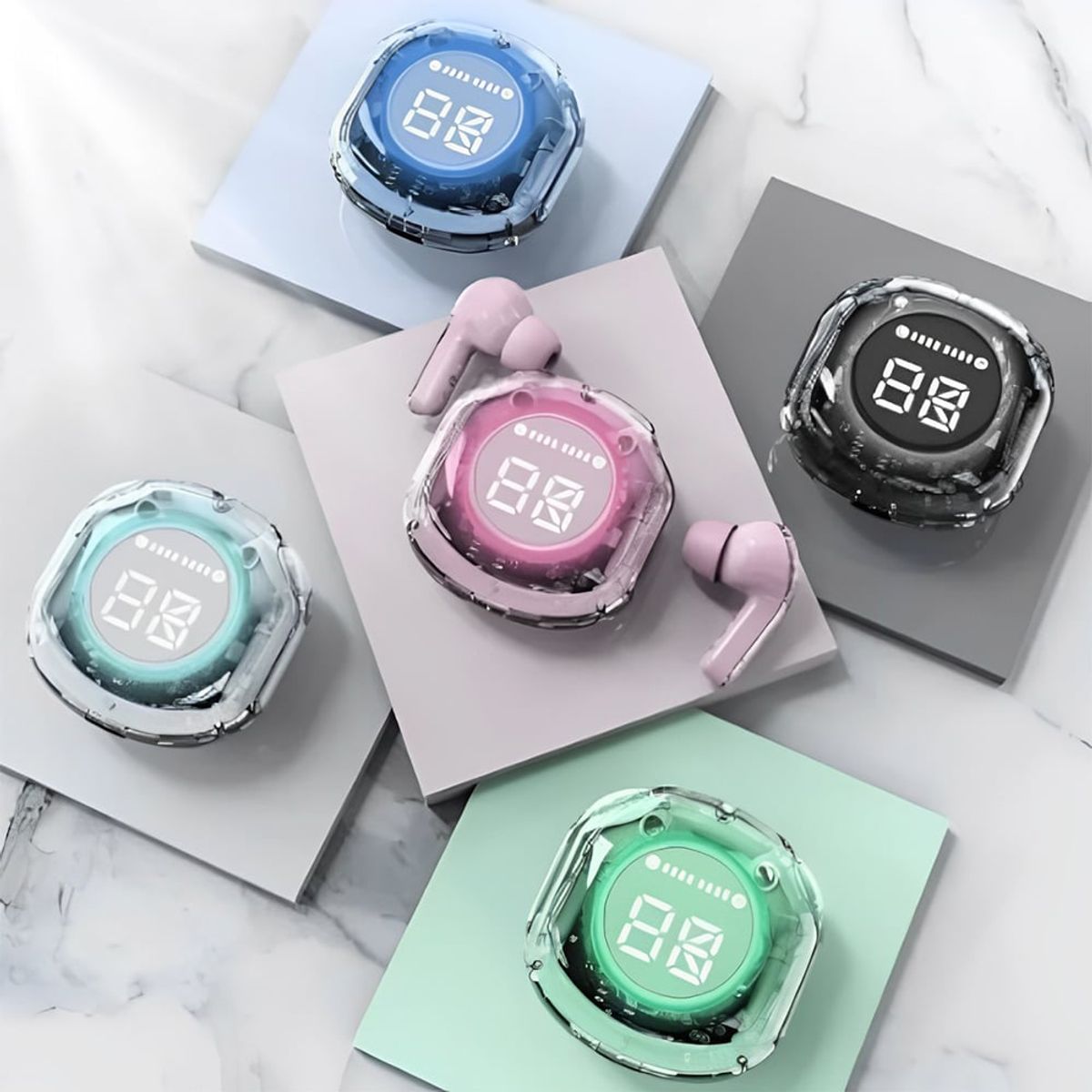 GENERICO - Audífonos Bluetooth UltraPods Pro Tws 5.3 Rosado