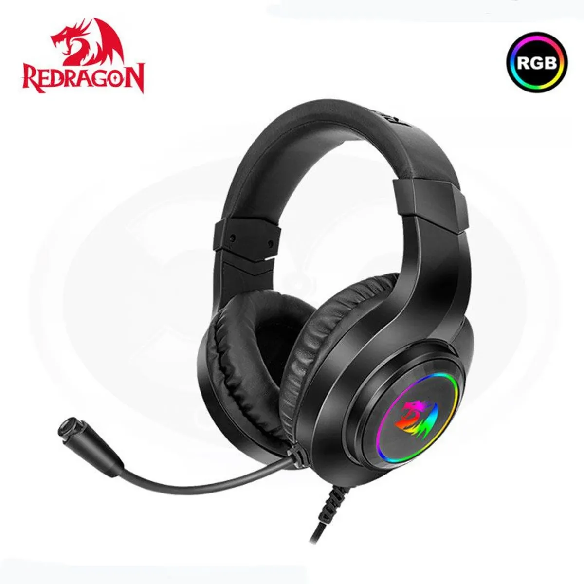 REDRAGON - Auriculares Redragon HYLAS H260-RGB