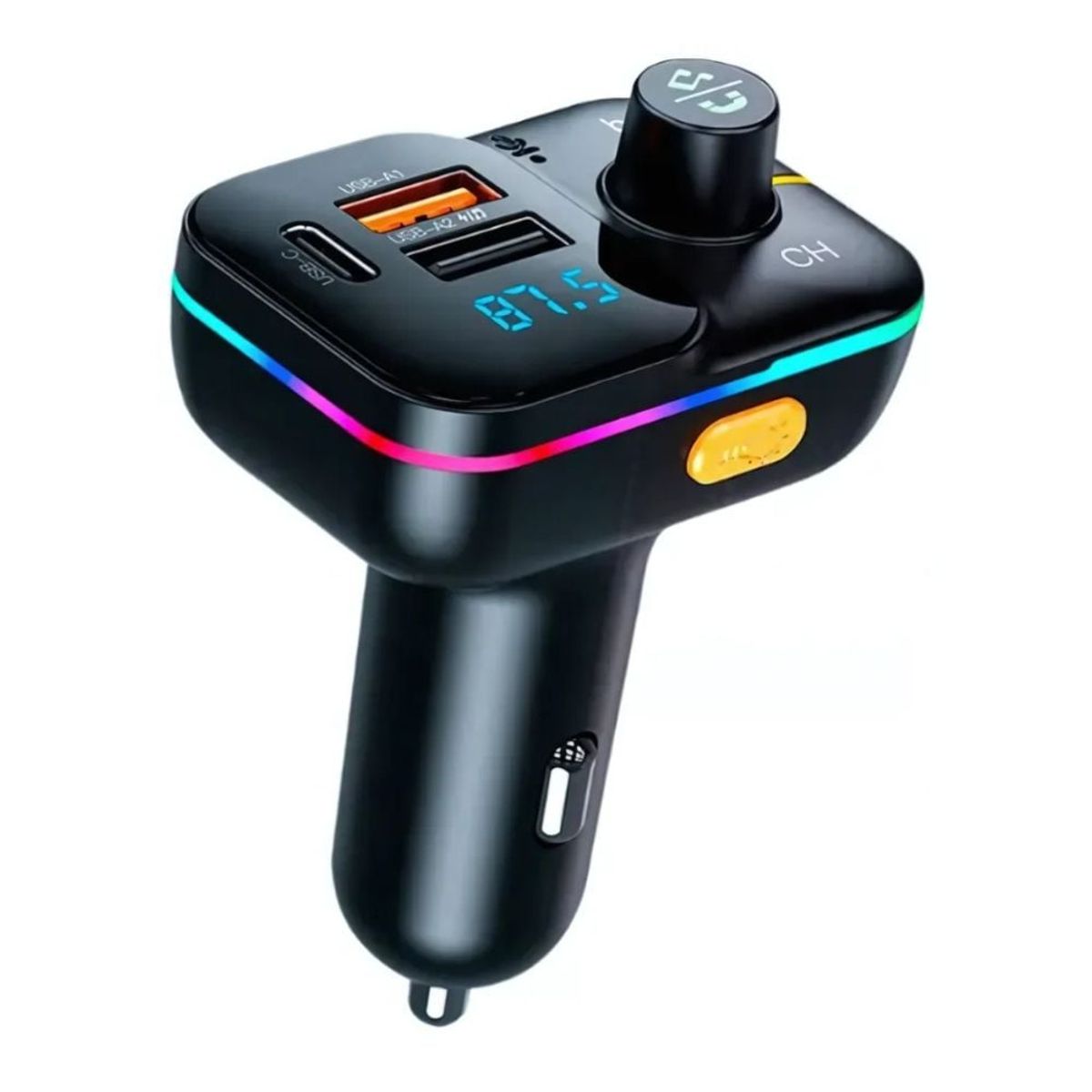 GENERICO - Cigarrera Multifuncional USB Tipo C 2500W Bluetooth XO-BCC09