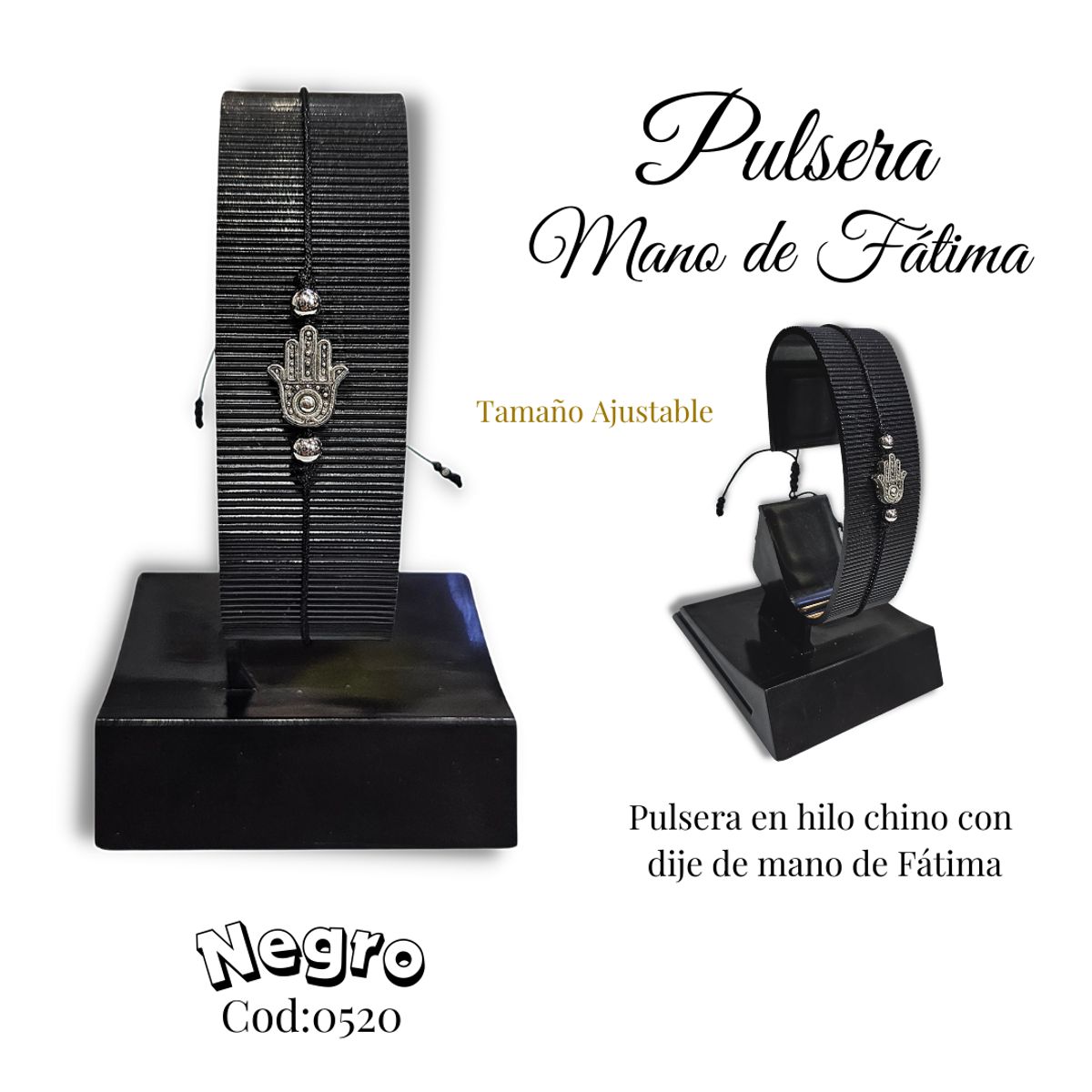 GENERICO - Pulsera Mano de Fatima