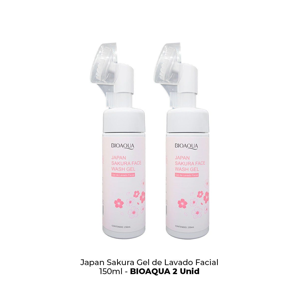 BIOAQUA - Gel de Lavado Facial Japan Sakura 150ml - Bioaqua 2 und