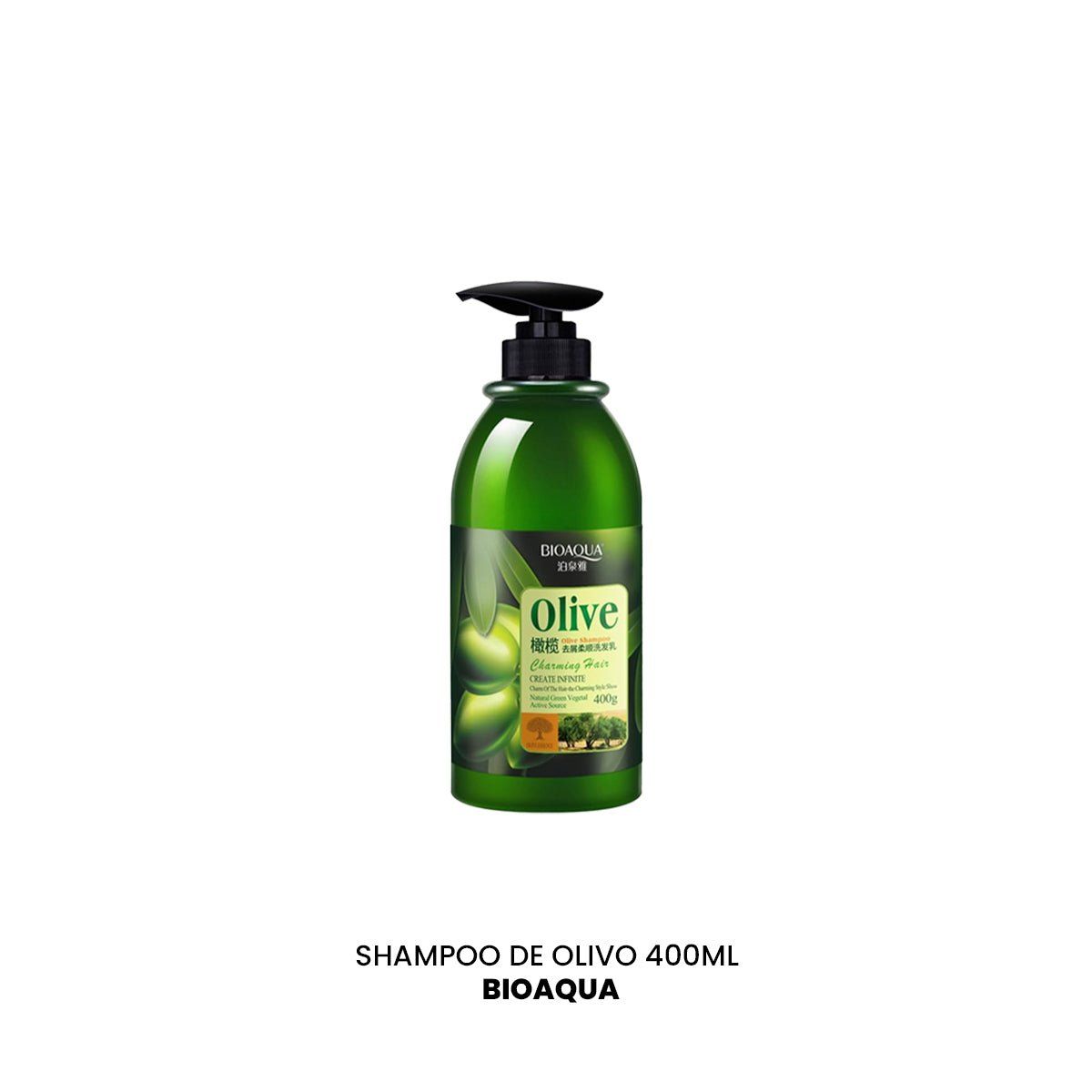 BIOAQUA - Shampoo de Olivo 400ml - Bioaqua