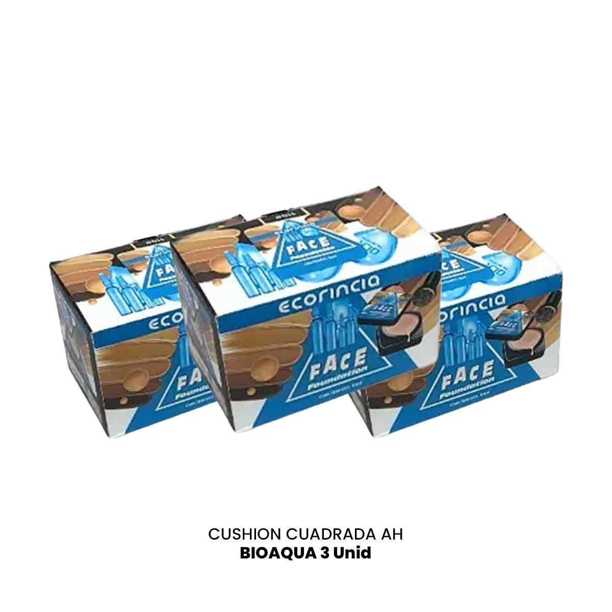 BIOAQUA - Cushion Cuadrada Ah - Bioaqua 3und