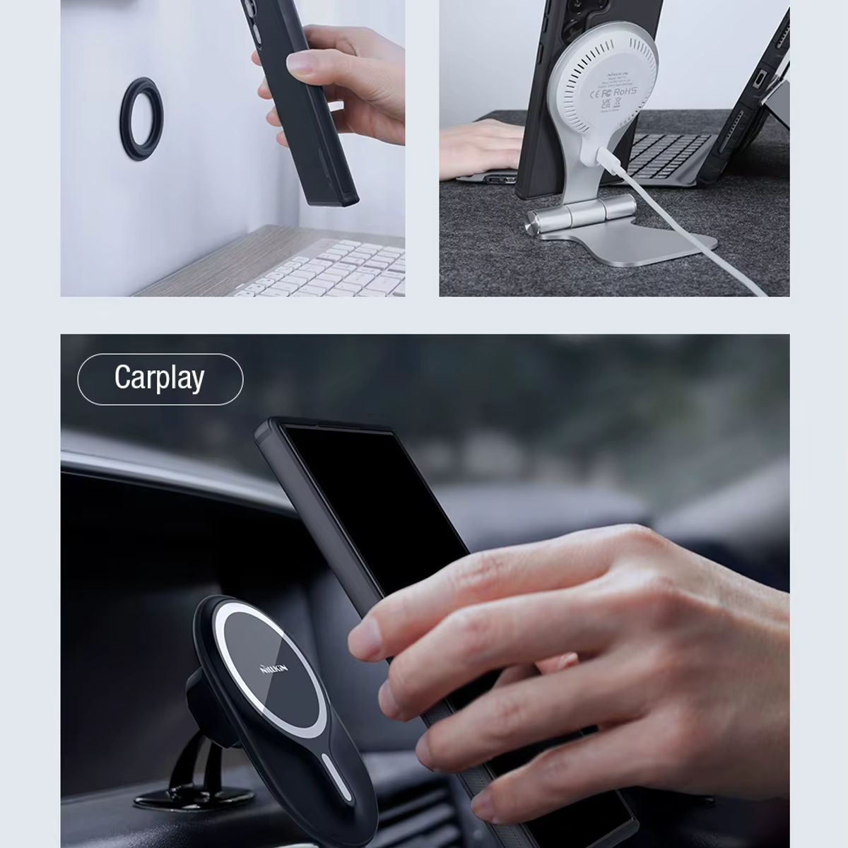 NILLKIN - Case Funda Magnetico Nillkin Para Samsung Galaxy S24 Ultra