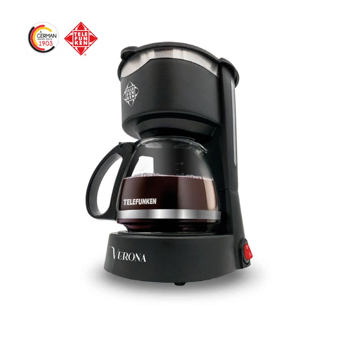 TELEFUNKEN - Cafetera de Goteo TELEFUNKEN Verona 06L