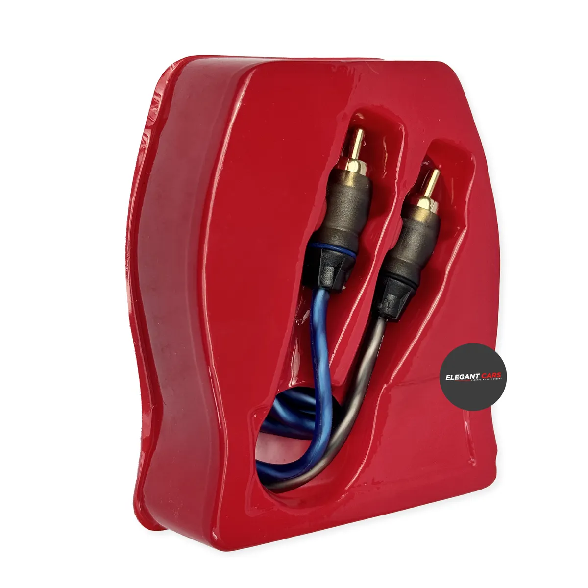 BLACK - Cable RCA Black Hawck Car Audio 18M Flexible