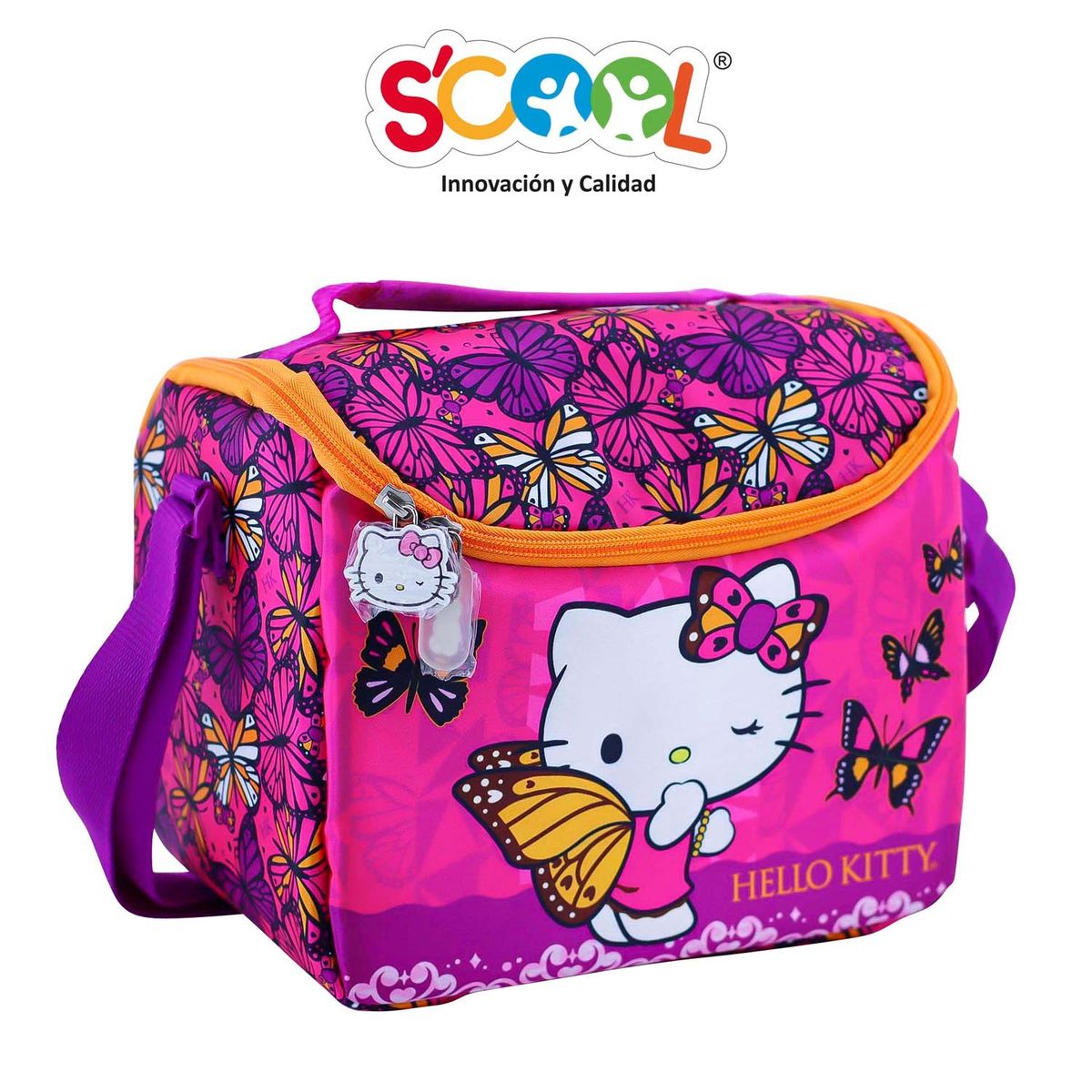 SCOOL - SCOOL MAGIC LONCHERA CROSS TELA HELLO KITTY