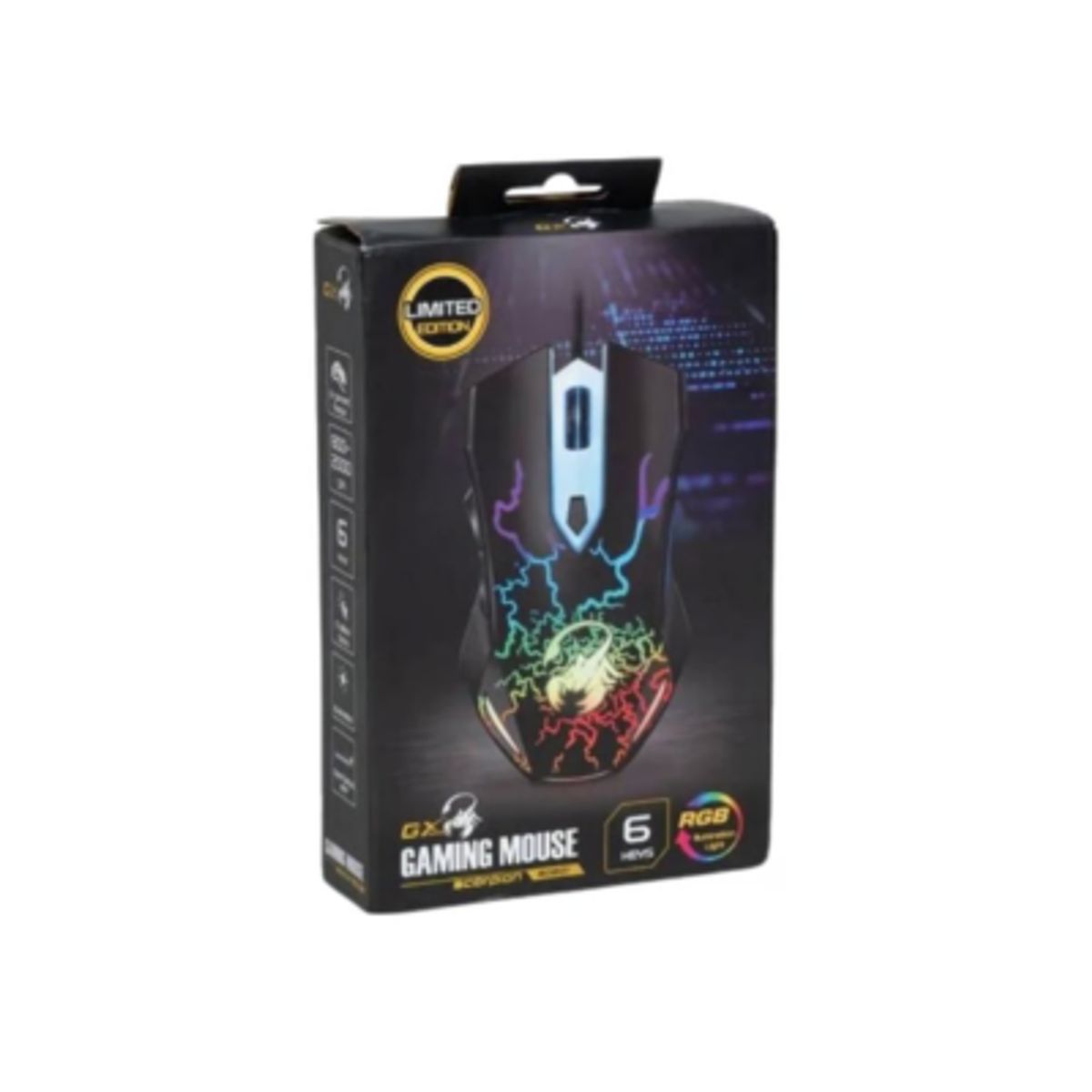 GENIUS GX - MOUSE GENIUS GX SCORPION SPEAR GAMING BLACK