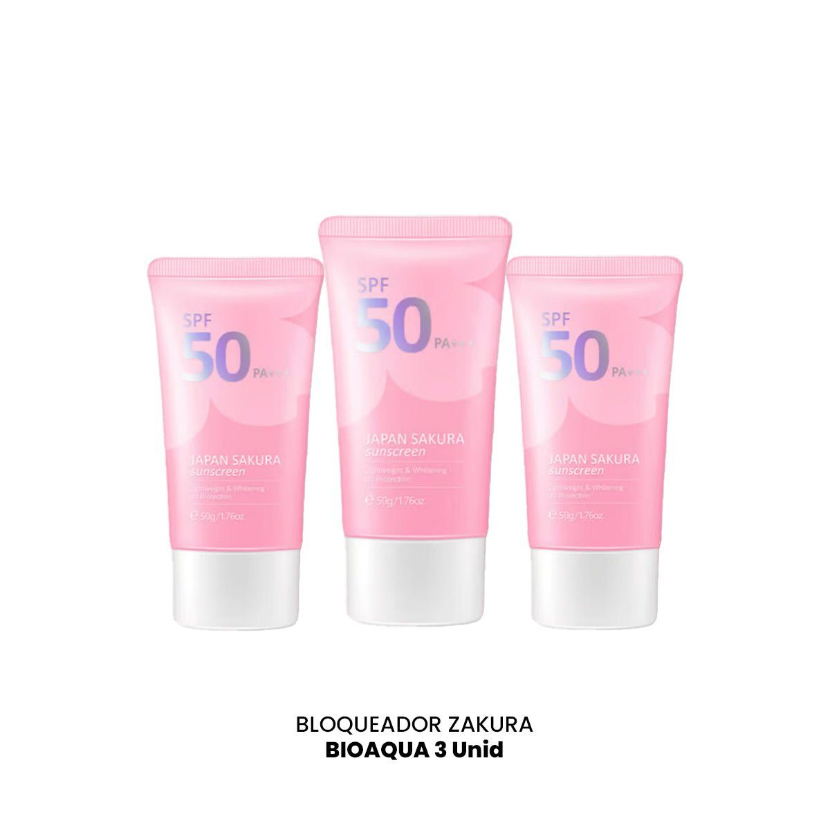 BIOAQUA - Bloqueador Zakura 50g - Bioaqua 3und
