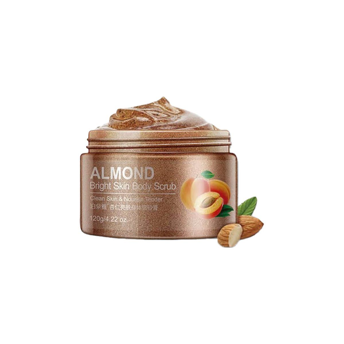 BIOAQUA - Almond Bright Skin Body Scrub 120gr - Bioaqua