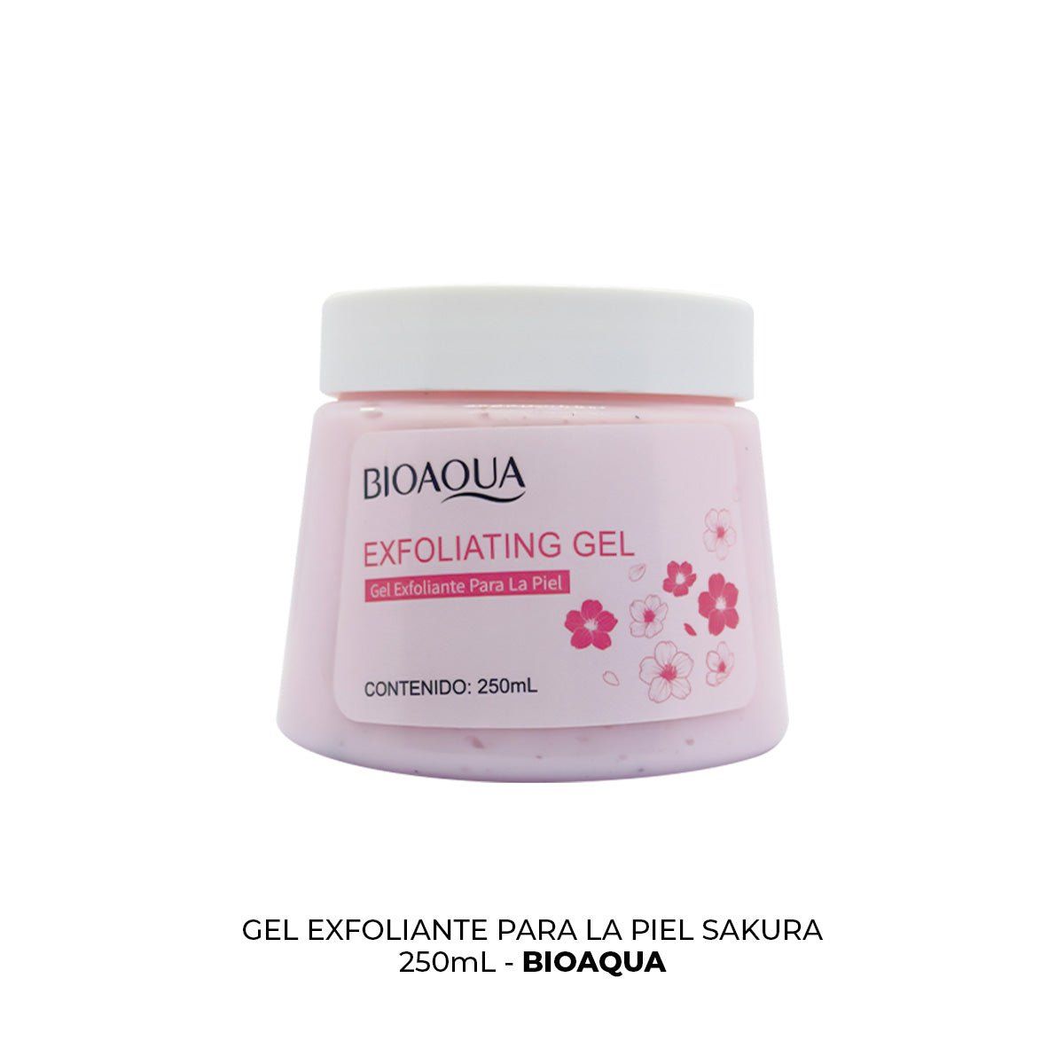 BIOAQUA - Gel Exfoliante para la Piel de Sakura 250gr - Bioaqua