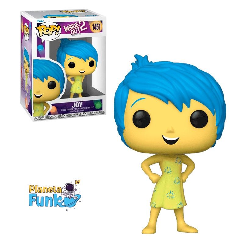 FUNKO - INTENSAMENTE JOY ALEGRIA FUNKO POP 1451