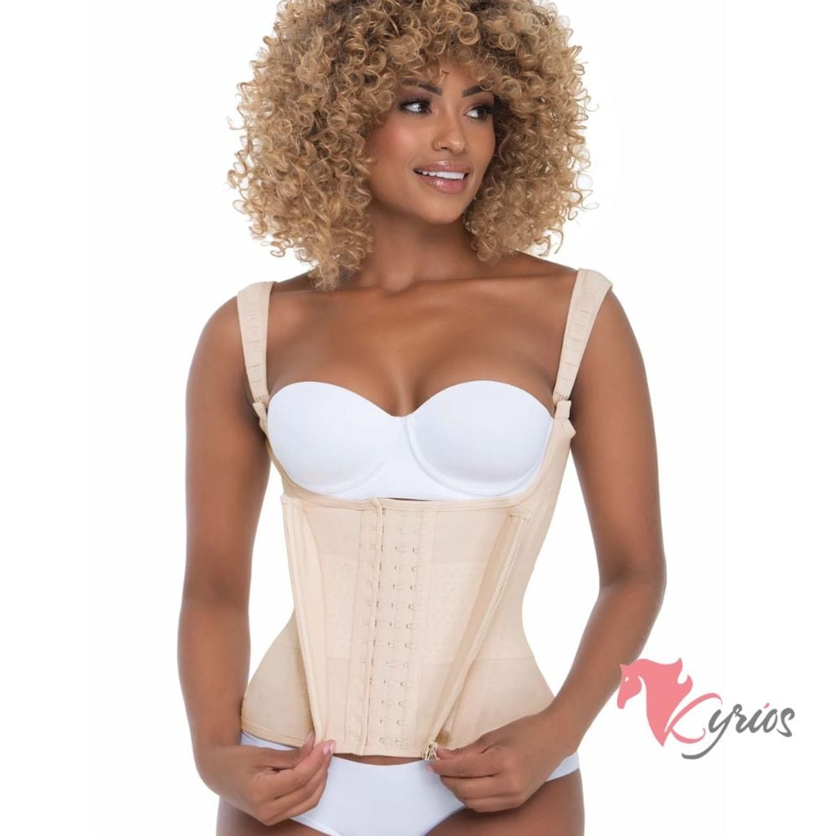 NO LOGO - Chaleco Reductor Con Broches y Cierre