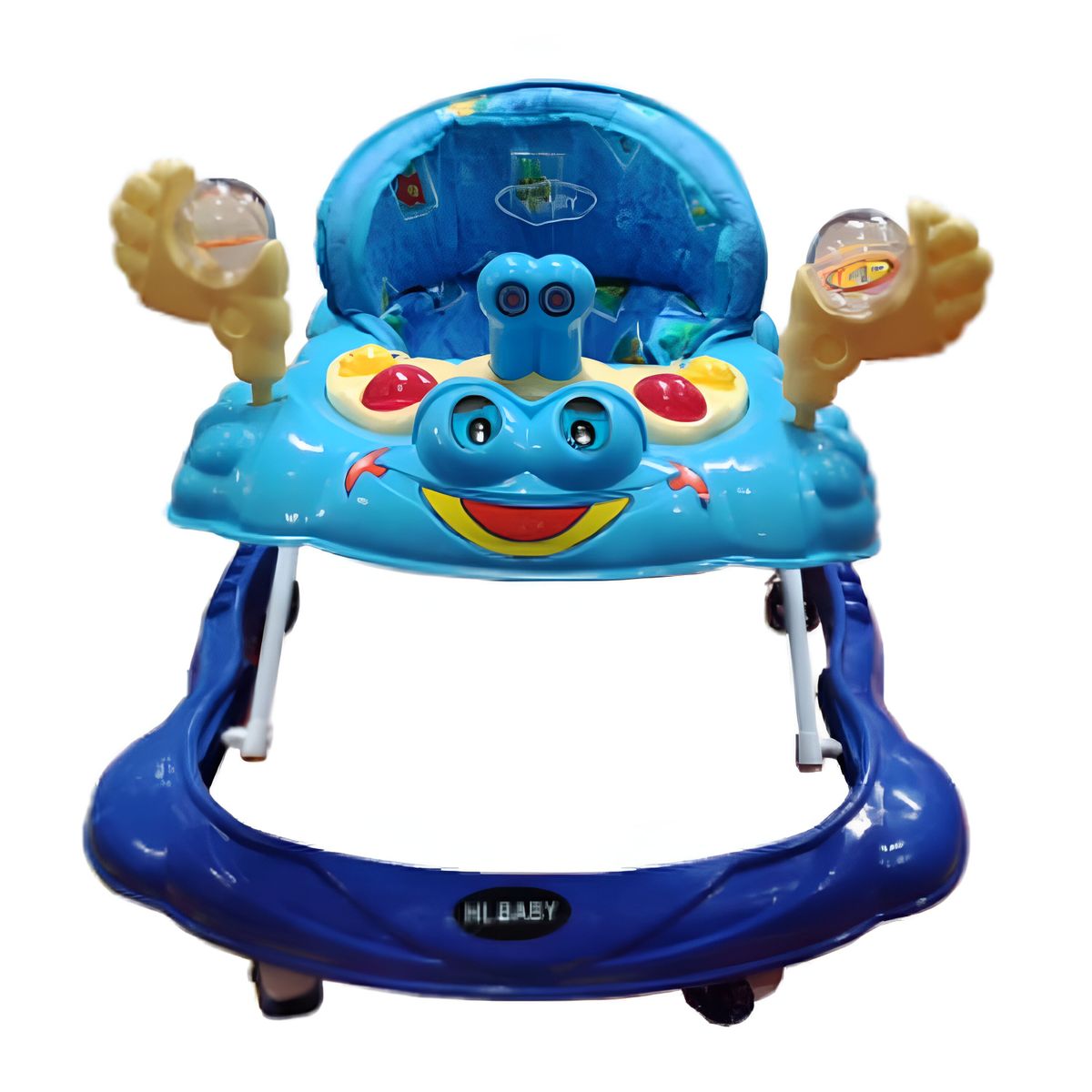 HI BABY - Andador para Bebe Musical con Luces Cangrejo Azul