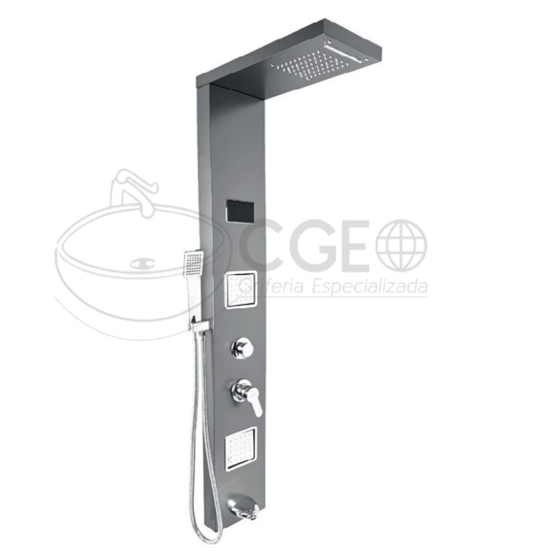 FRATELLI - COLUMNA DE DUCHA LED GRIS  SK-8015