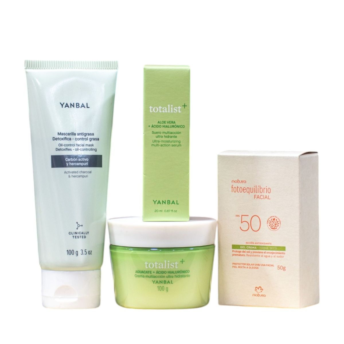Yanbal - Pack Skincare Piel grasa Totalist + Fotoequilibrio