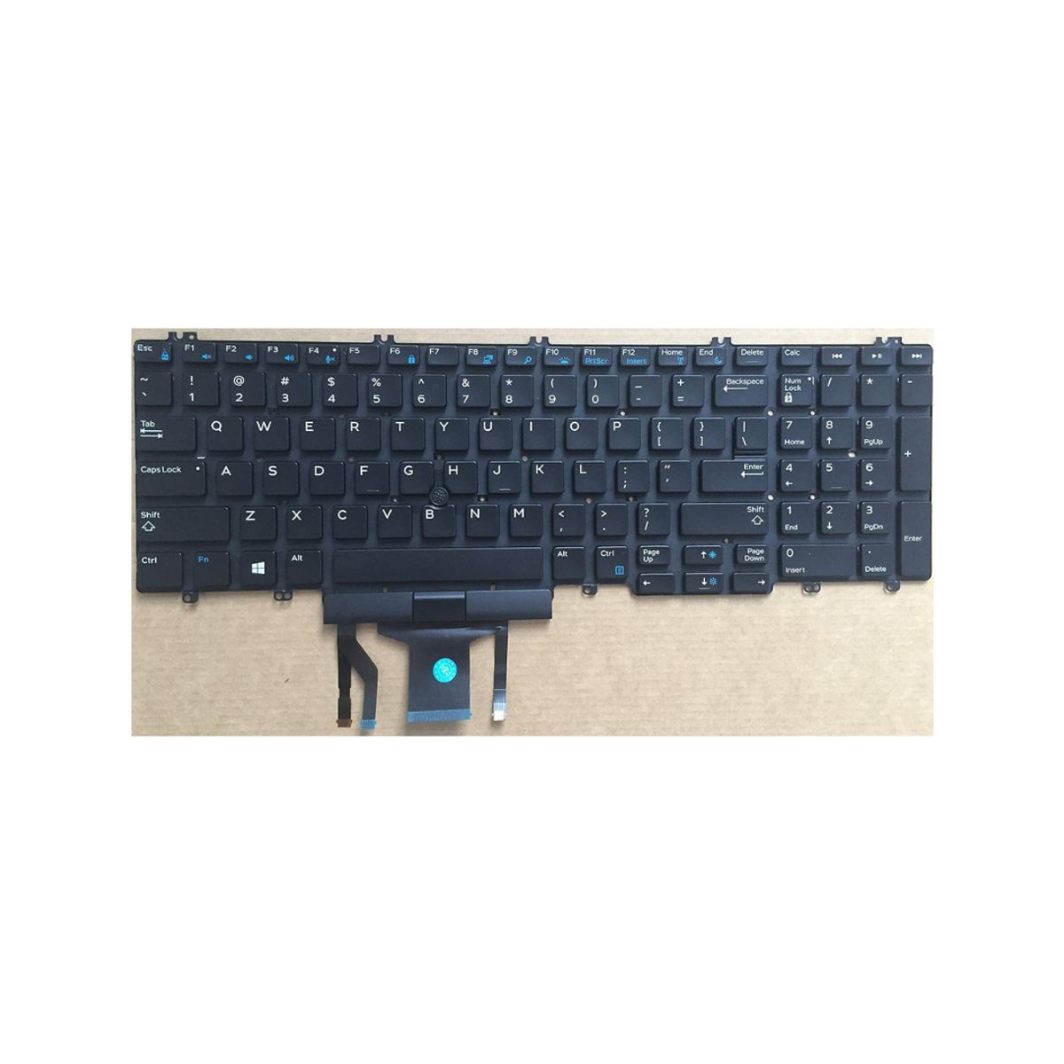 OEM - Teclado para Laptop Dell PRECISION 7540,  7740