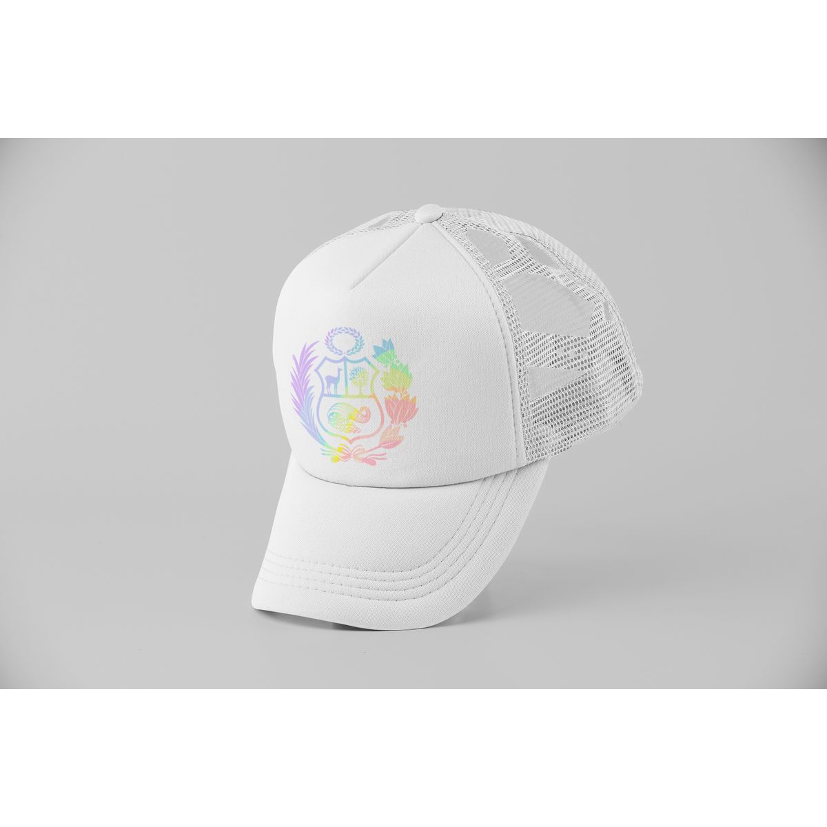 GENERICO - GORRA TRUCKER -ESCUDO PERU MOD004