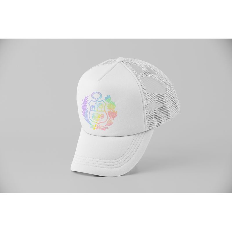 GENERICO - GORRA TRUCKER -ESCUDO PERU MOD004