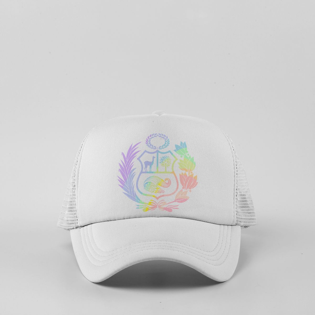 GENERICO - GORRA TRUCKER -ESCUDO PERU MOD004