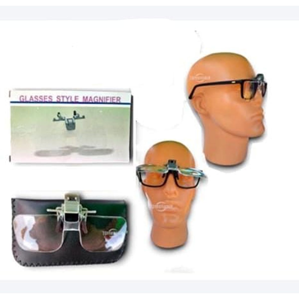 GENERICO - Lupa Estilo Gafas Gloggles Luz Led