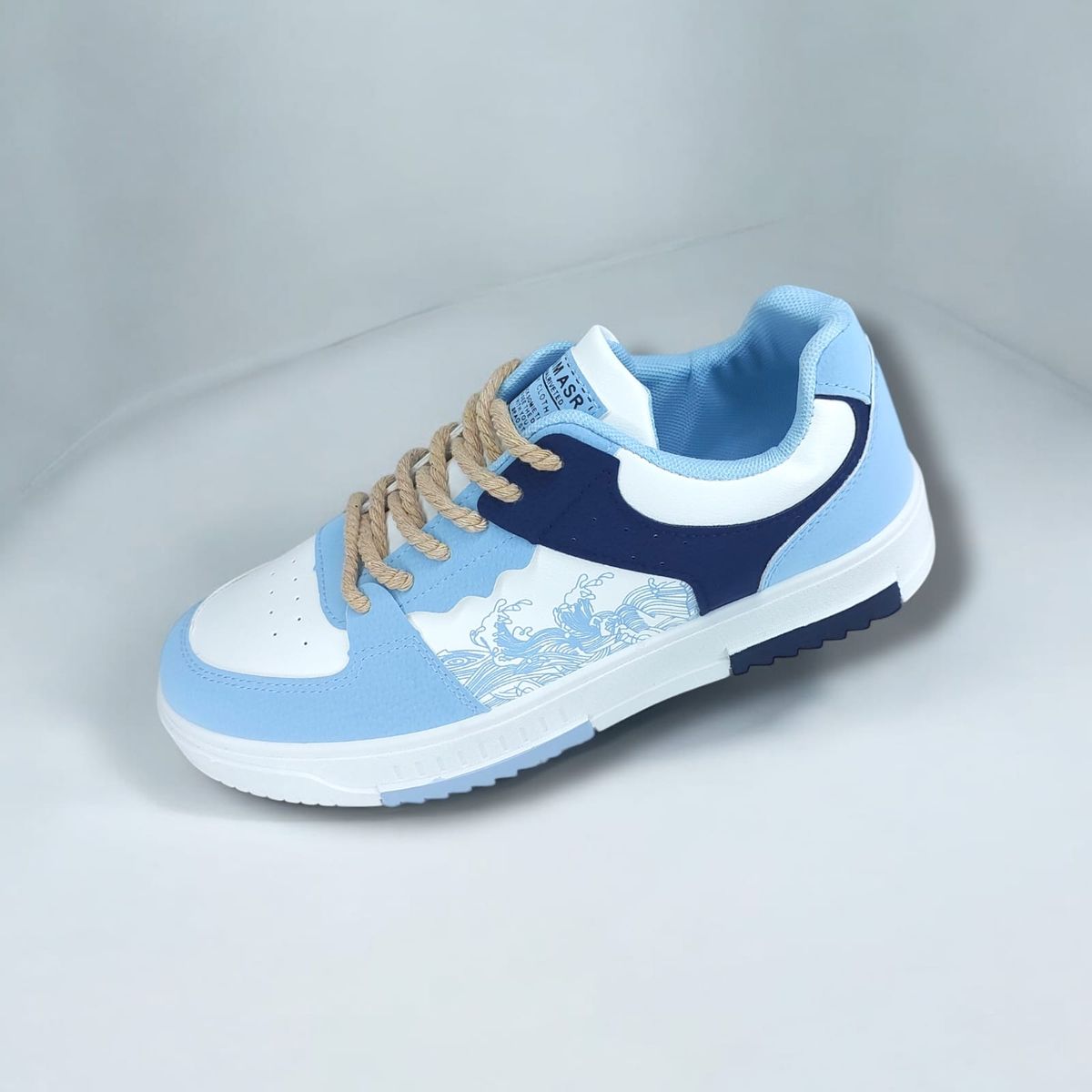 GENERICO - ZAPATILLA PARA HOMBRE NEW DENIMASR CELESTE / AZUL  - F08