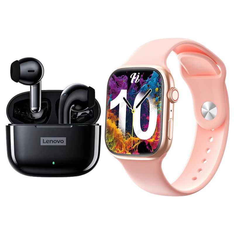 LENOVO - Lenovo LP40 PRO Audífonos Bluetooth y reloj inteligente