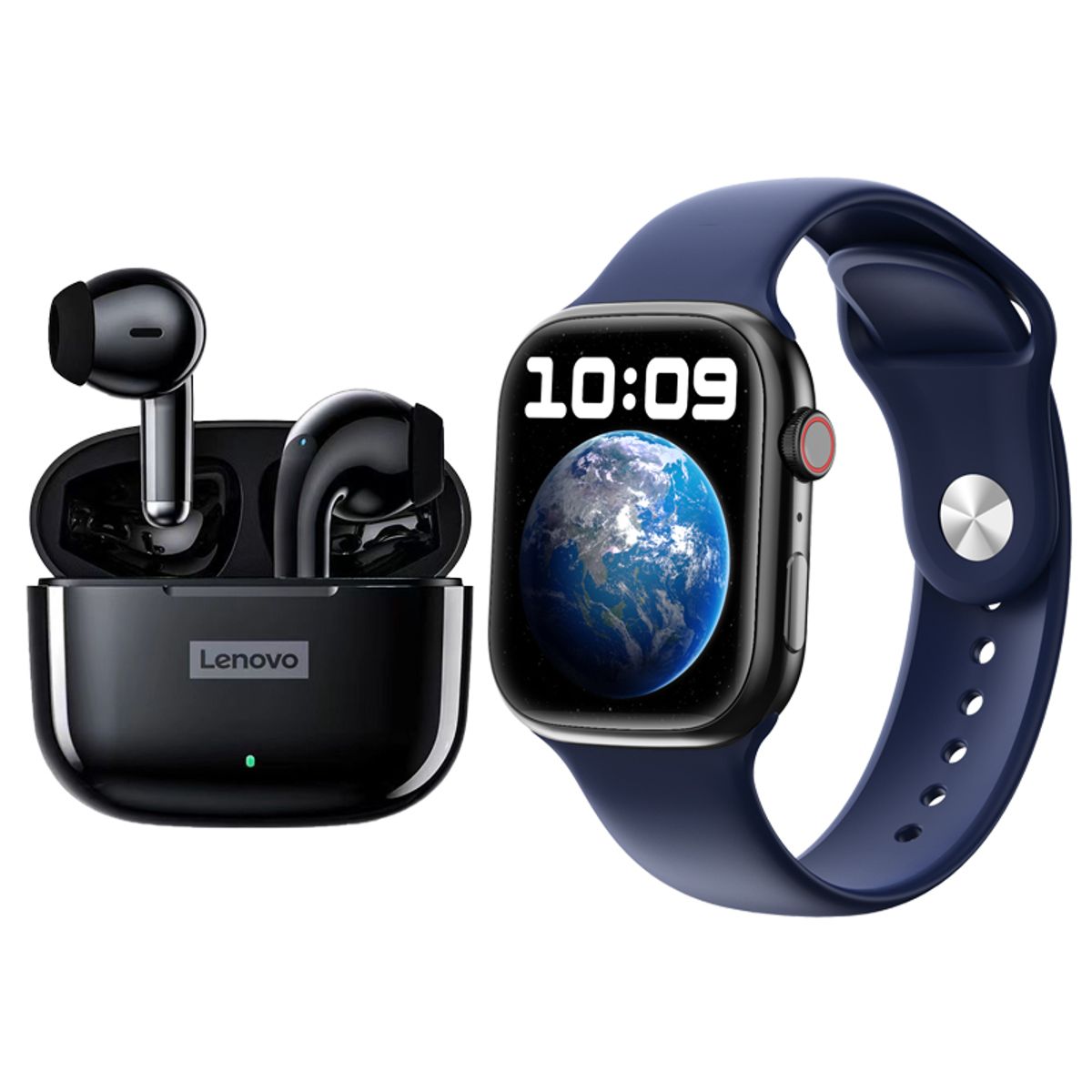 LENOVO - Lenovo LP40 PRO Audífonos Bluetooth y reloj inteligente
