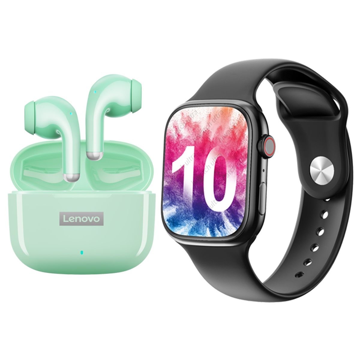 LENOVO - Lenovo LP40 PRO Audífonos Bluetooth y reloj inteligente