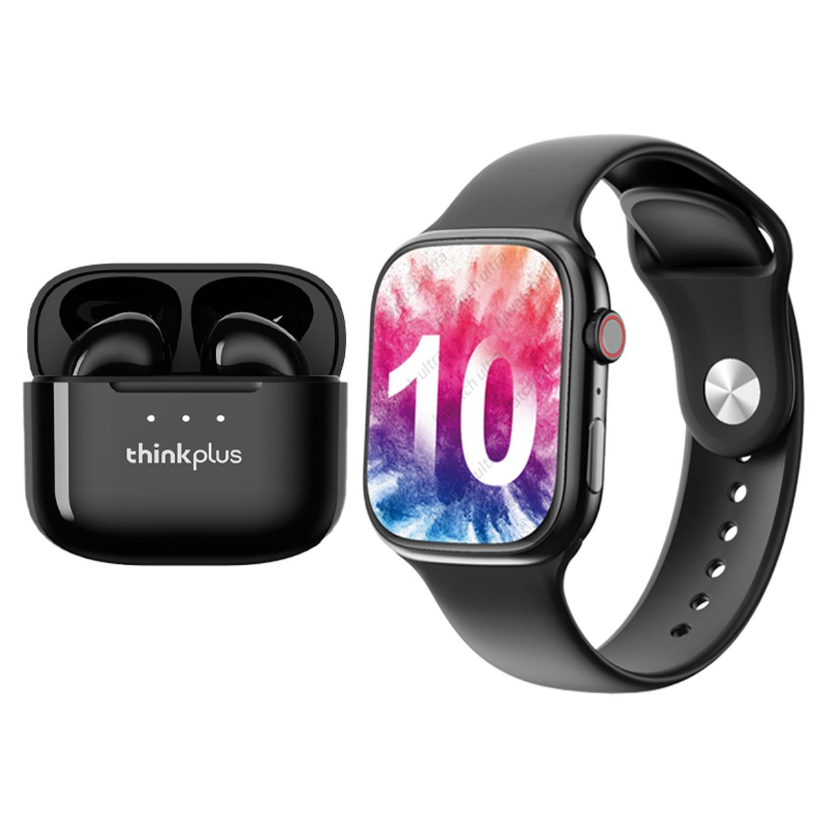 LENOVO - Audífonos Bluetooth Lenovo LP23 y reloj inteligente