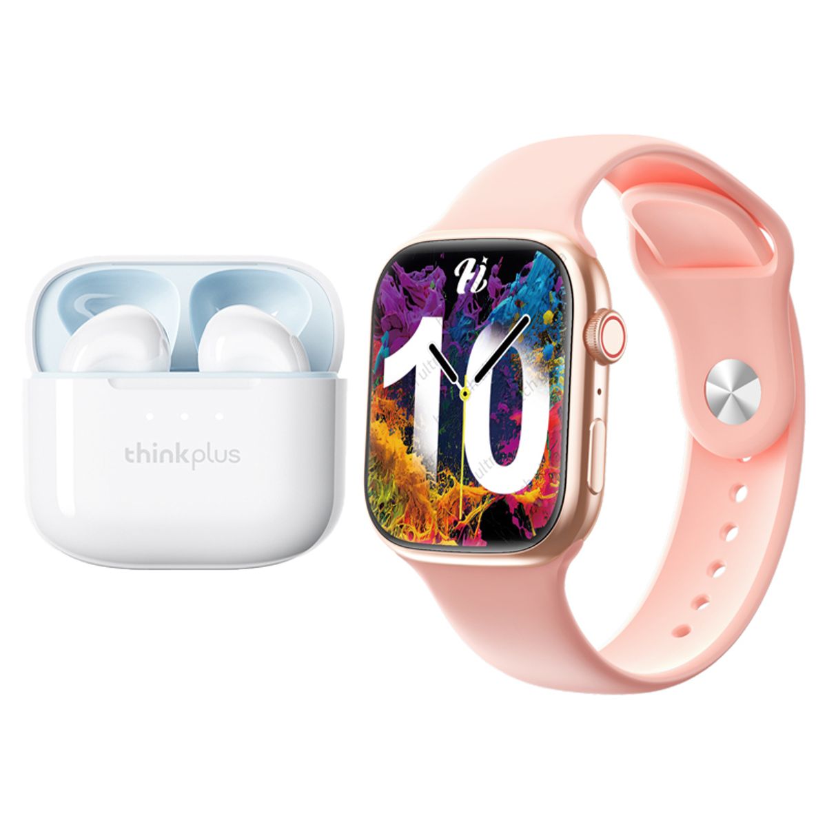 LENOVO - Audífonos Bluetooth Lenovo LP23 y reloj inteligente