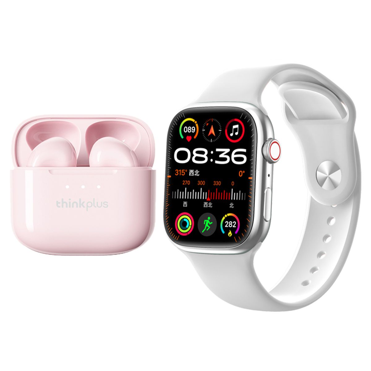 LENOVO - Audífonos Bluetooth Lenovo LP23 y reloj inteligente