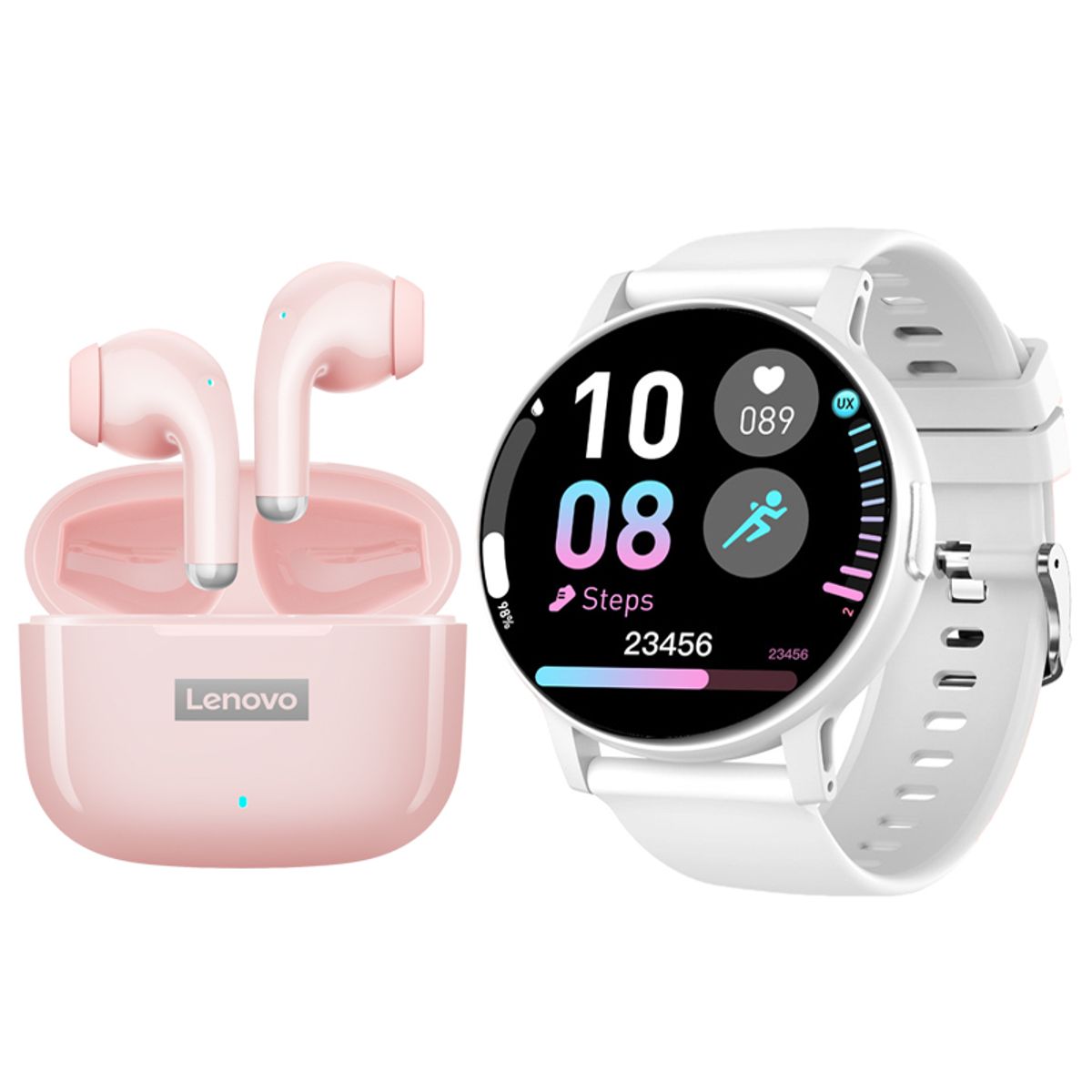LENOVO - Lenovo LP40 PRO Audífonos Bluetooth y reloj inteligente