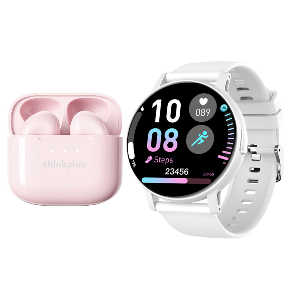 LENOVO - Audífonos Bluetooth Lenovo LP23 y reloj inteligente