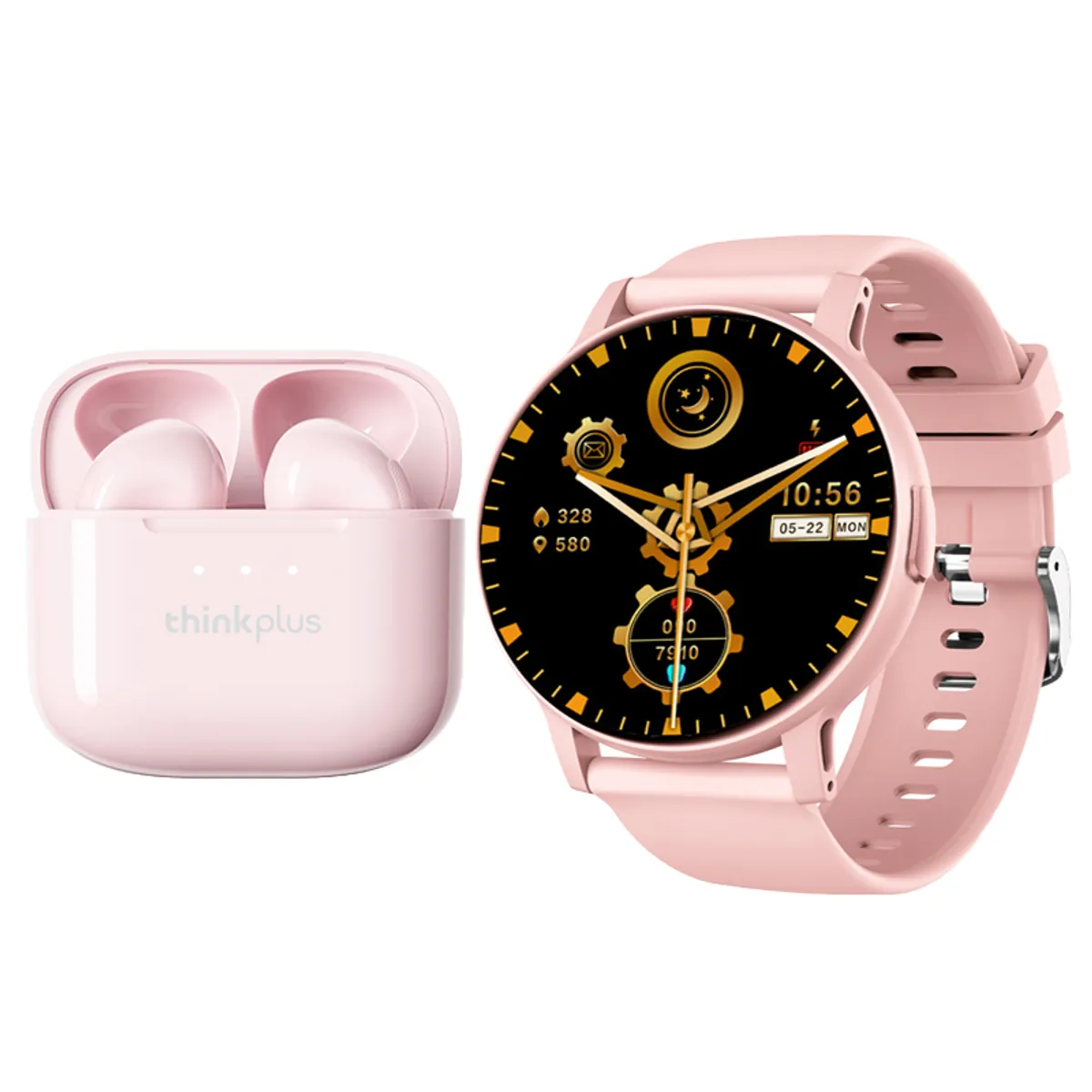 LENOVO - Audífonos Bluetooth Lenovo LP23 y reloj inteligente