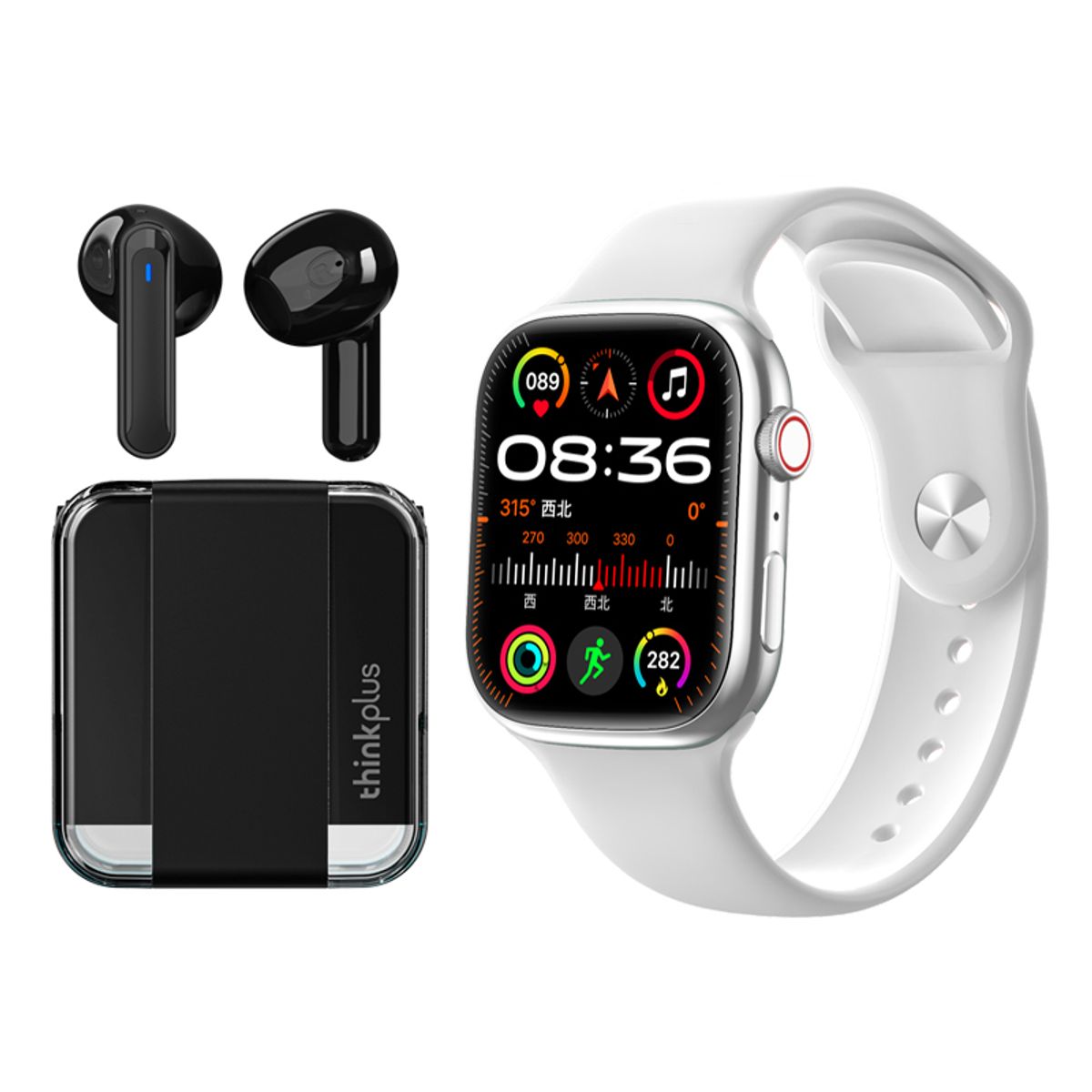 LENOVO - Audífonos Bluetooth Lenovo LP51 y reloj inteligente