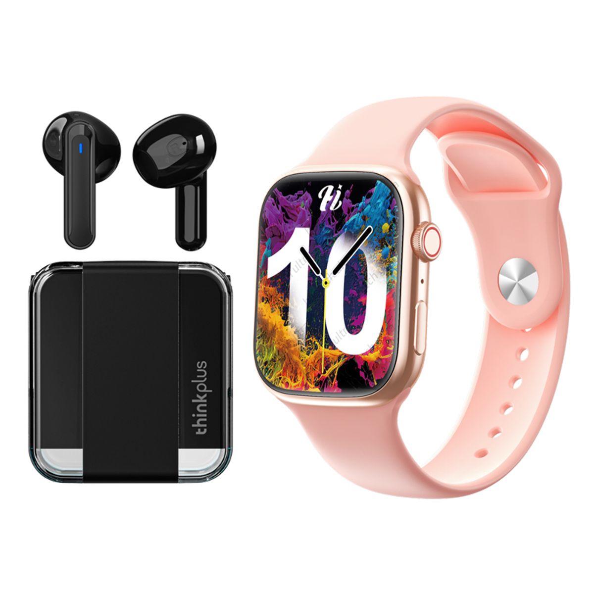 LENOVO - Audífonos Bluetooth Lenovo LP51 y reloj inteligente