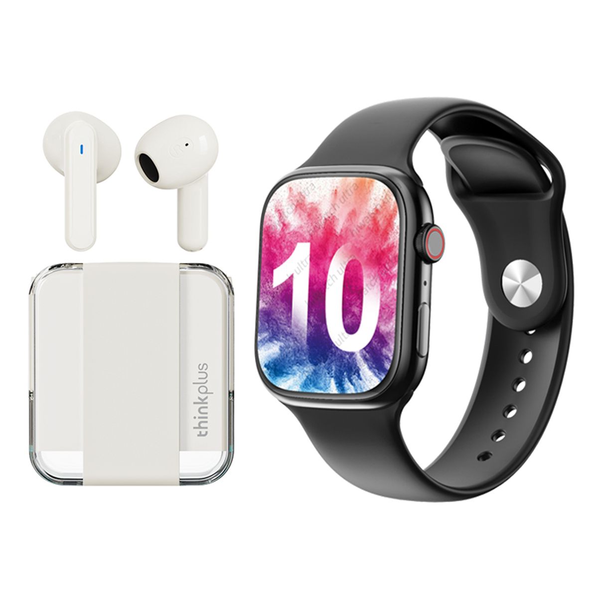 LENOVO - Audífonos Bluetooth Lenovo LP51 y reloj inteligente