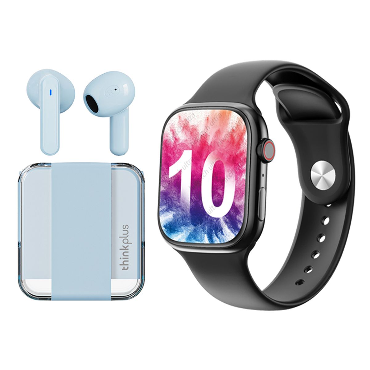 LENOVO - Audífonos Bluetooth Lenovo LP51 y reloj inteligente