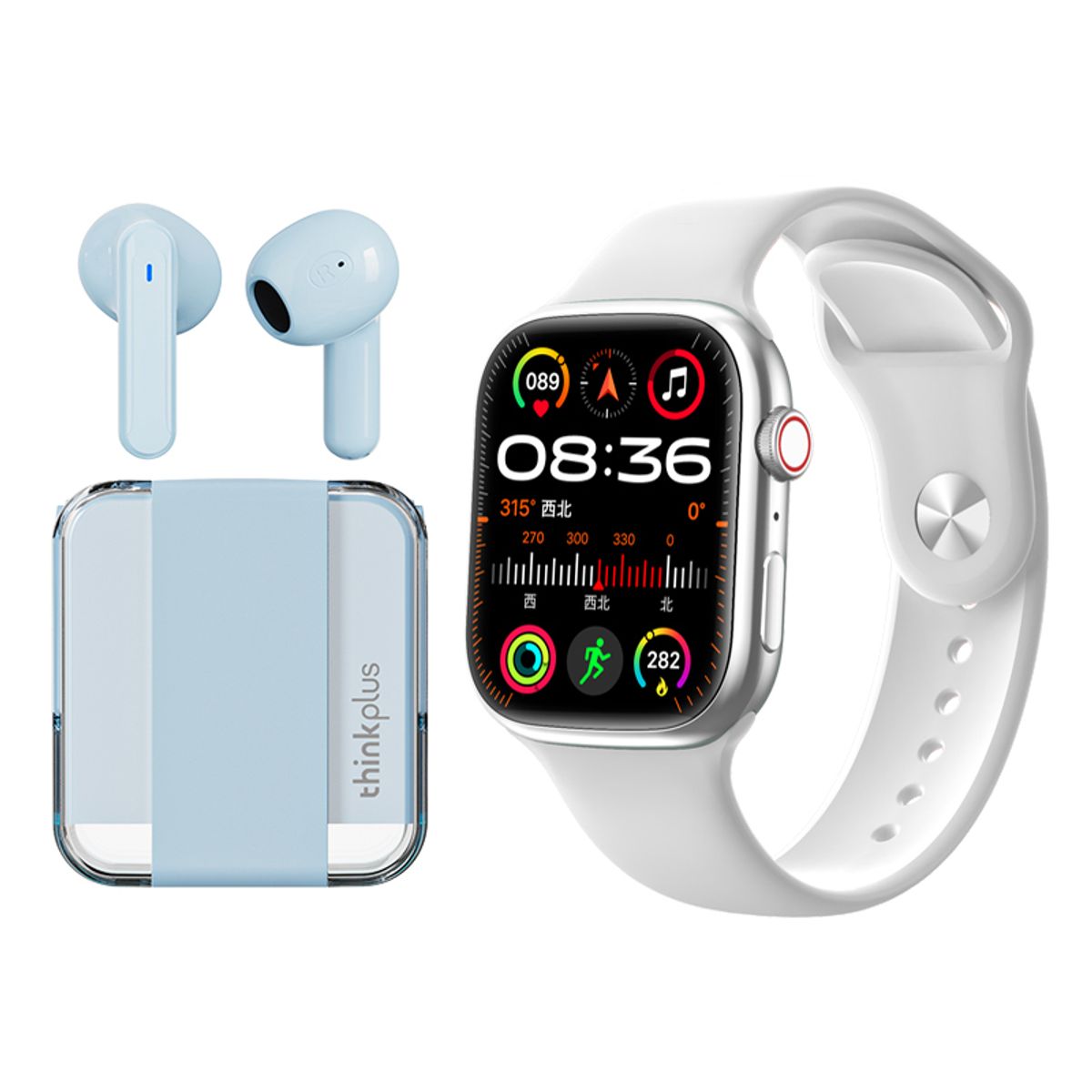 LENOVO - Audífonos Bluetooth Lenovo LP51 y reloj inteligente