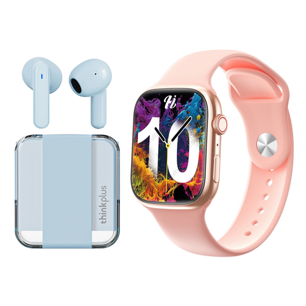 LENOVO - Audífonos Bluetooth Lenovo LP51 y reloj inteligente