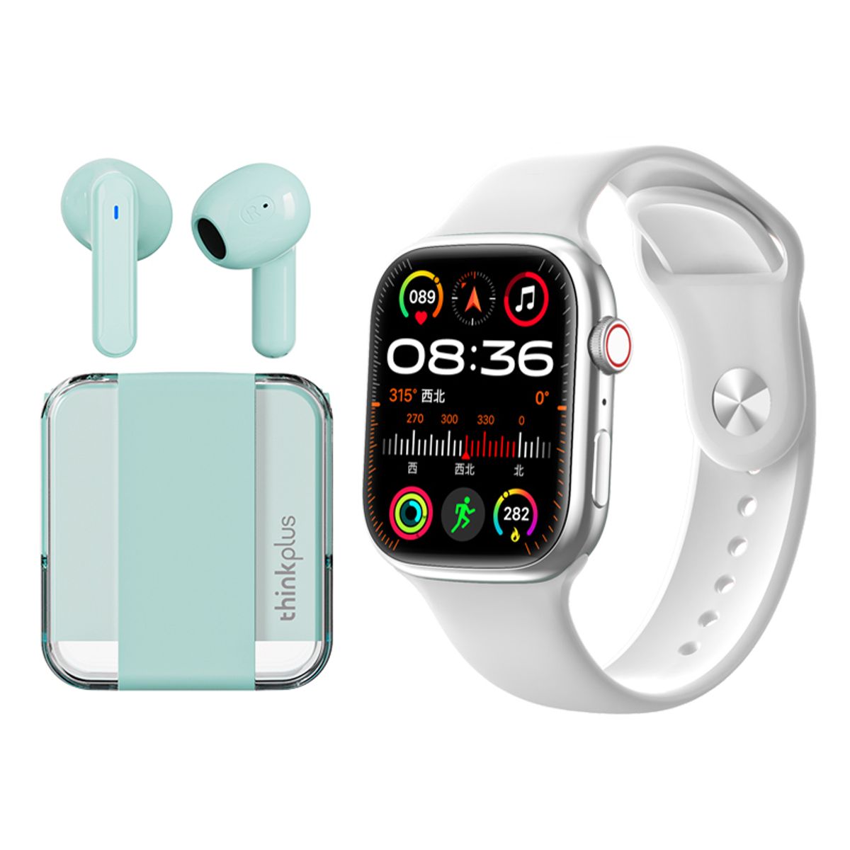 LENOVO - Audífonos Bluetooth Lenovo LP51 y reloj inteligente