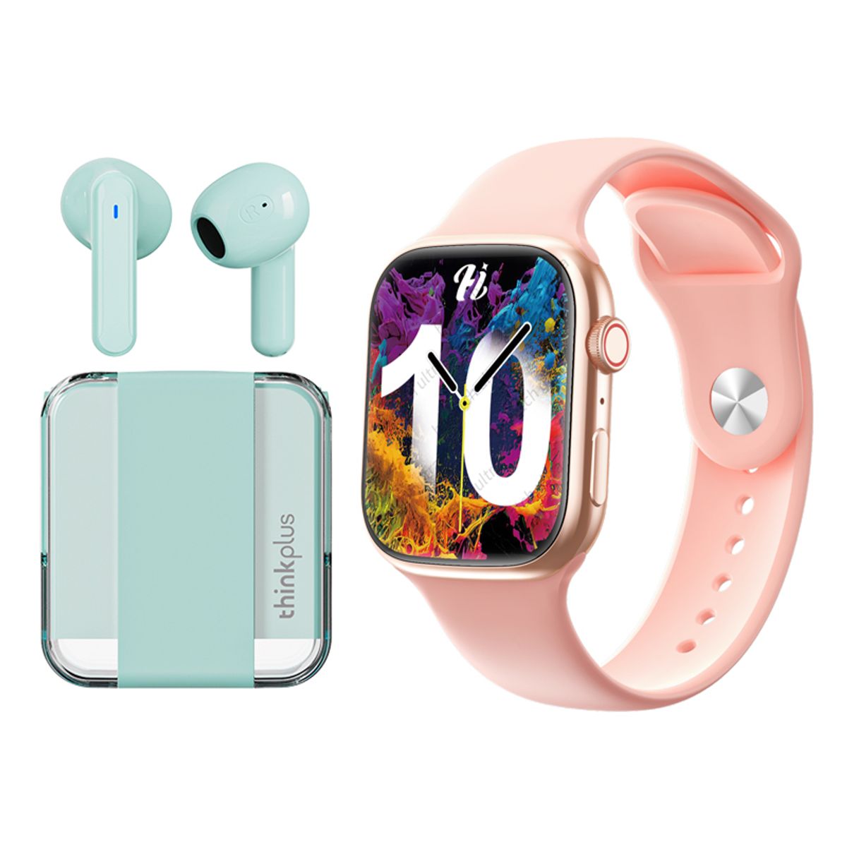 LENOVO - Audífonos Bluetooth Lenovo LP51 y reloj inteligente