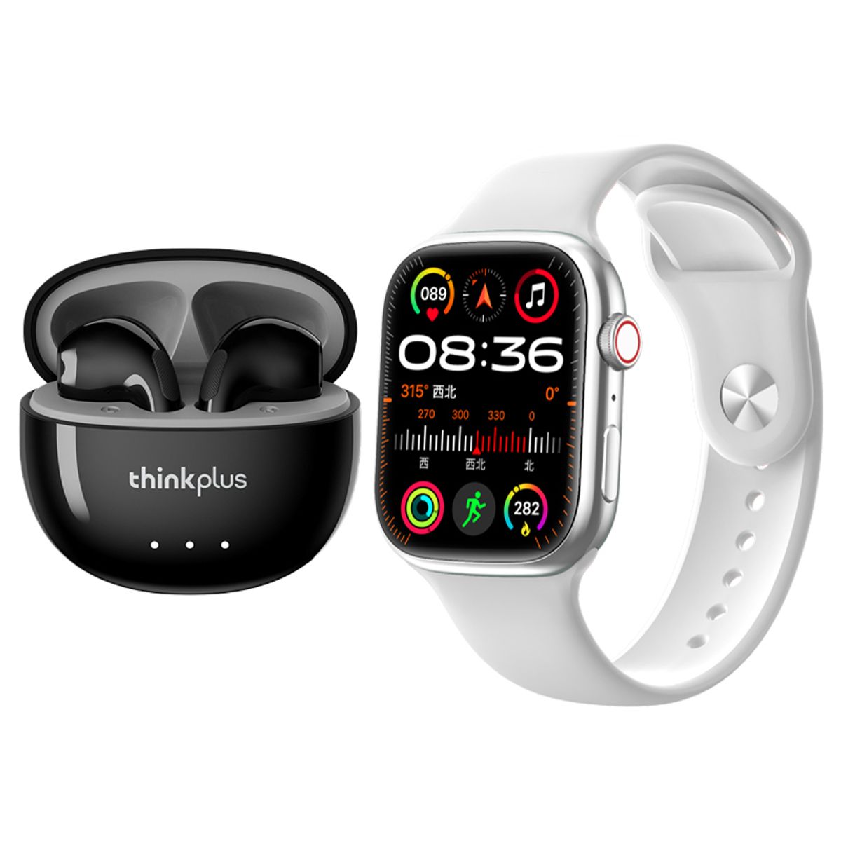 LENOVO - Audífonos Bluetooth Lenovo LP2 PRO y reloj inteligente