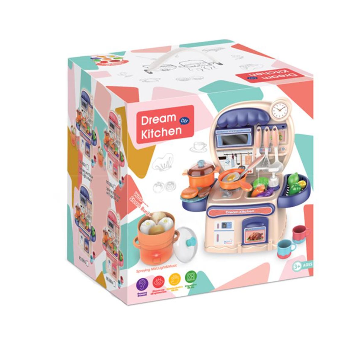 GENERICO - Generico - Cocina Portatil Dream Kitchen Playset