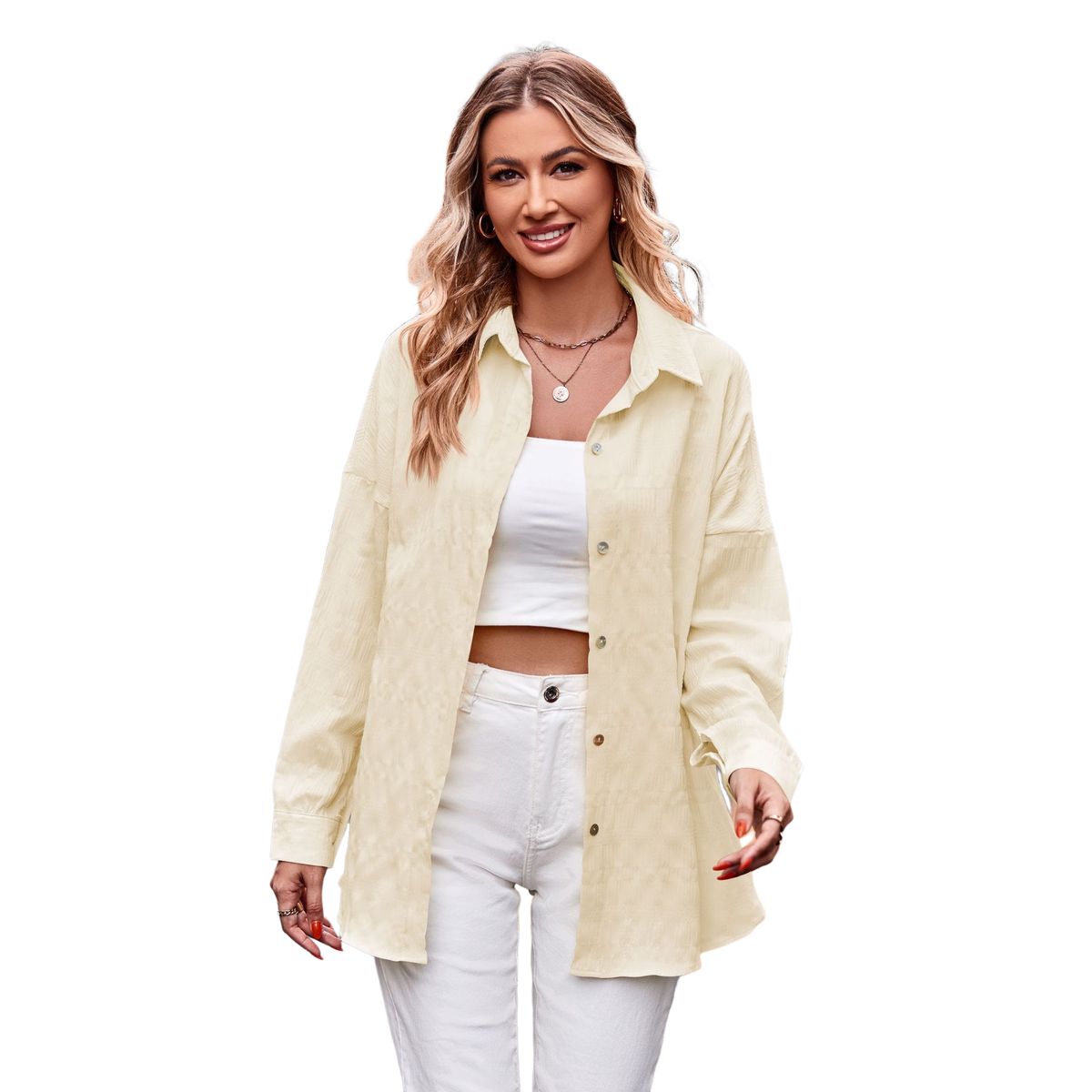 BLWOENS - Chaqueta para mujer - Amarillo