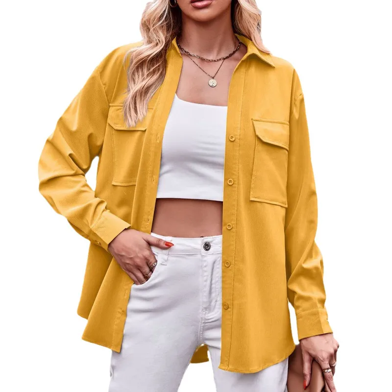 BLWOENS - Chaqueta para mujer - Amarillo