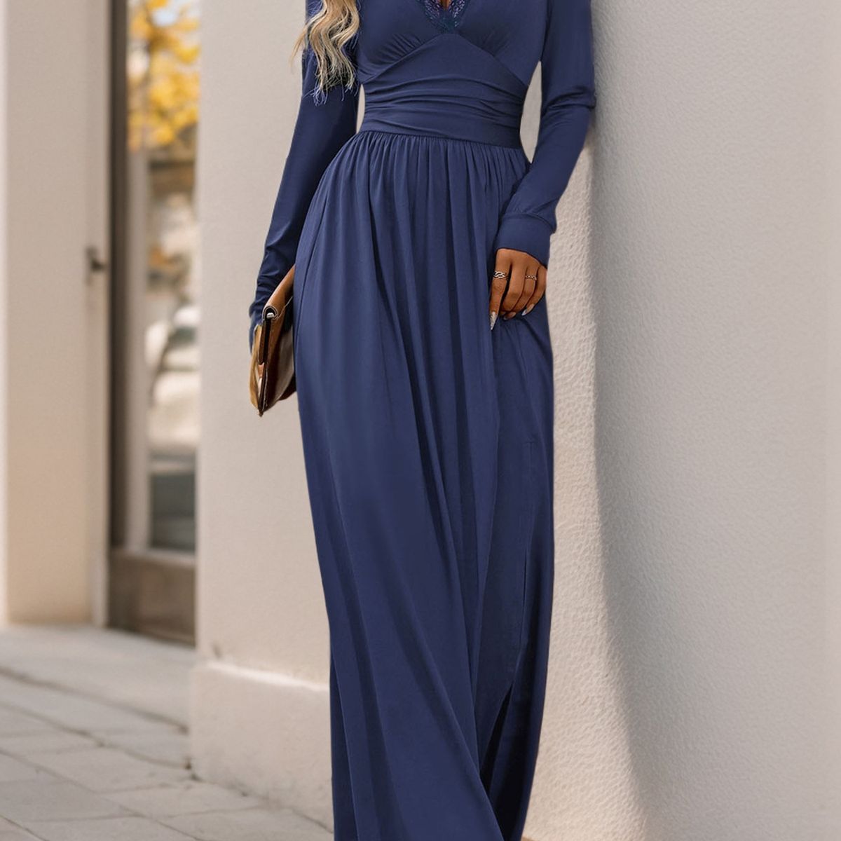 BLWOENS - Vestidos casuales de para mujeres - Azul