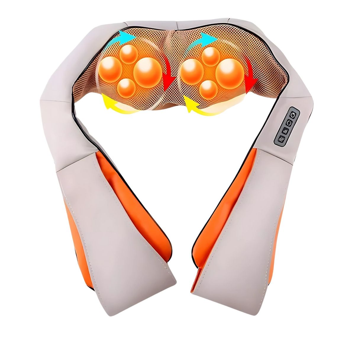 GENERICO - Masajeador Cuello Espalda Hombros Calor Infrarrojo